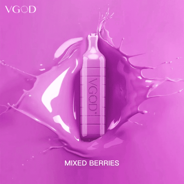 VGOD Disposable 3000 Puffs Disposable Vape Mixed Berries