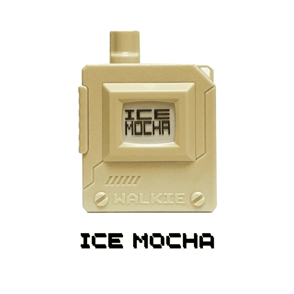walkie disposable vapes 6000 puffs ICE MOCHA