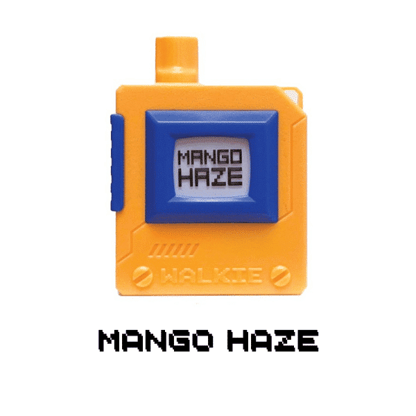 walkie disposable vapes 6000 puffs mango haze