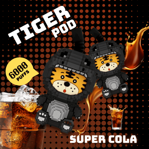 Chengda Tiger Disposable Pod 6000Puff Super Cola