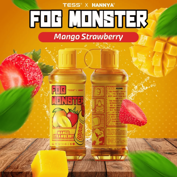 Fog Monster Disposable Pod 10000 Puff Mango Strawberry