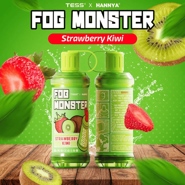 Fog Monster Disposable Pod 10000 Puff Strawberry Kiwi