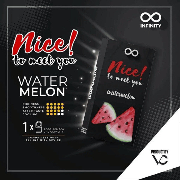 VC Infinity Pod Cartridge 30MG 2ML Nice To Meet You Watermelon