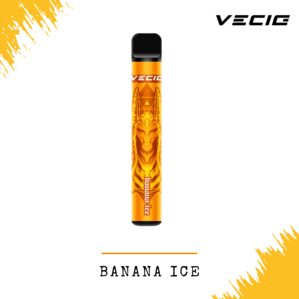 VECIG 600puff Disposable Pod Banana Ice