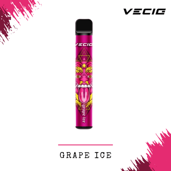 VECIG 600puff Disposable Pod Grape Ice