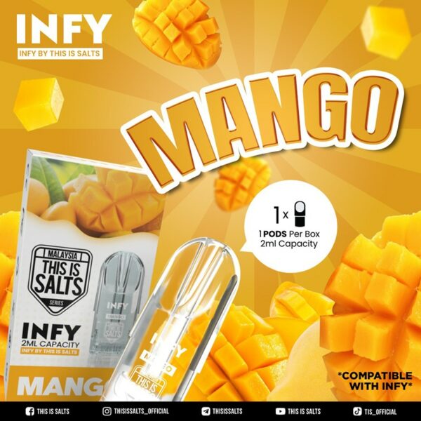 INFY Pod Cartridge This is Salt Mango