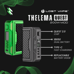 LostVape Thelema Quest 200W Box Mod 1