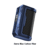 LostVape Thelema Quest 200W Box Mod Sierra Blue Carbon Fiber