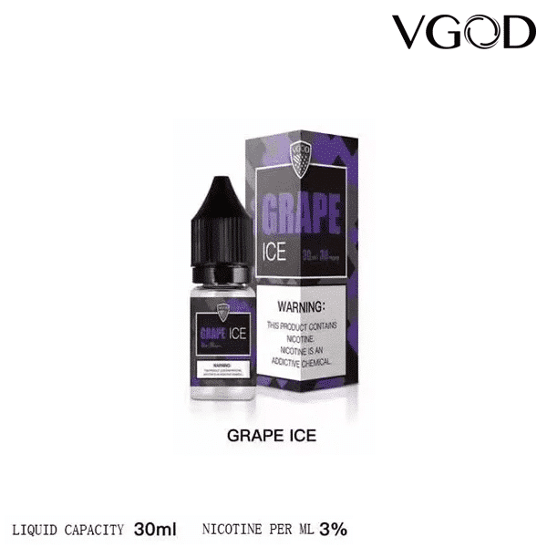 New Vgod Saltnic 30ml Grape ice
