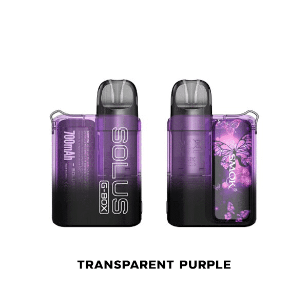 Solus G Box Kit Smoktech Transparent Purple