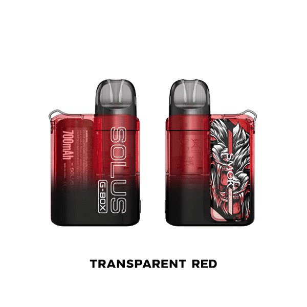 Solus G Box Kit Smoktech Transparent Red