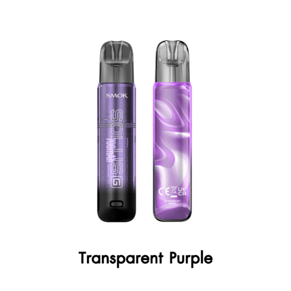 Solus G Pod Kit Smoktech Transparent Purple