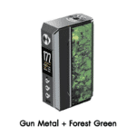 Gun Metal + Forest Green