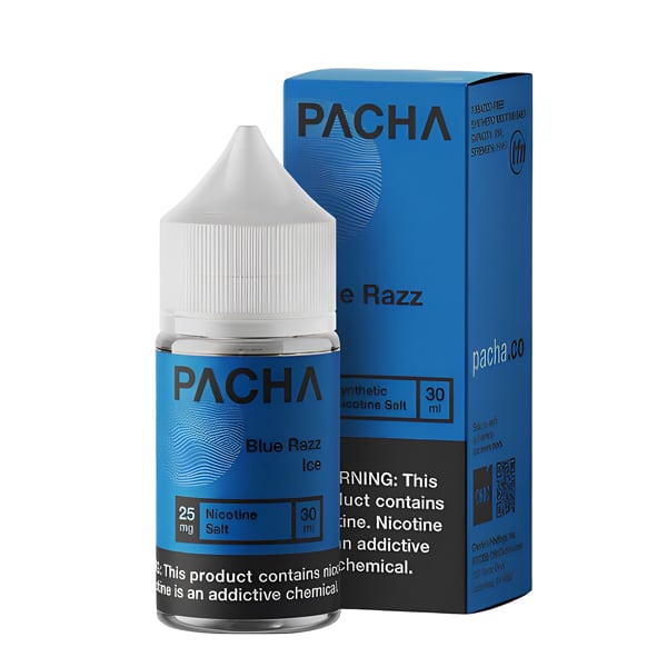 Pachamama synthetic salt 30ml Blue Razz Ice