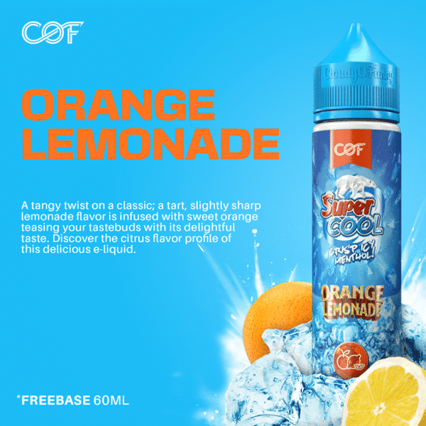 Supercool 60ml Orange Lemonade
