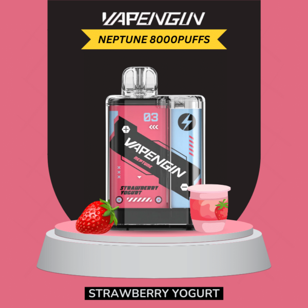 Vapengin Neptune 6000puffs disposable Strawberry yogurt