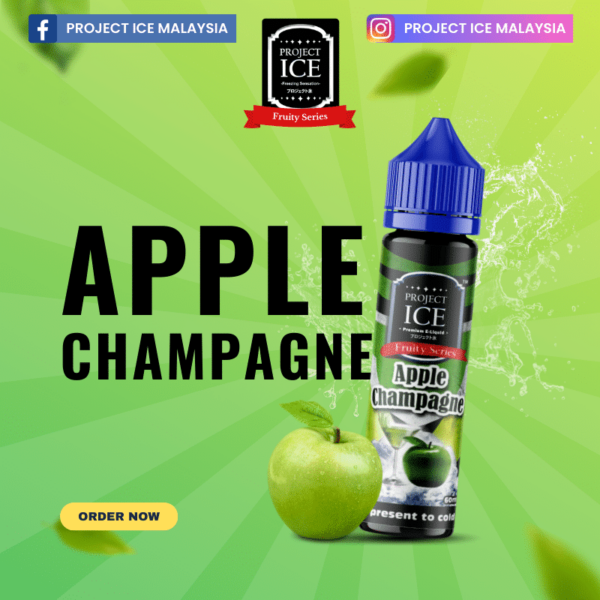 Apple champagne Fruity Mint Series Project ICE 60ml 1