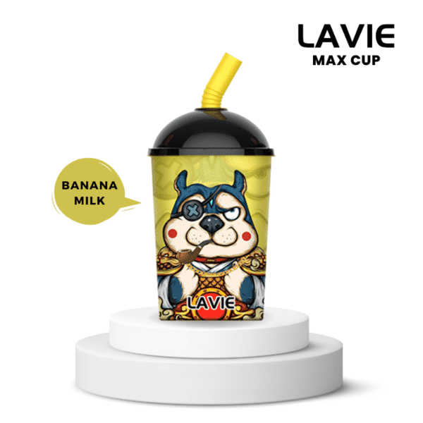 Lavie Max Cup 8000 Puffs Disposable Vape banana milk
