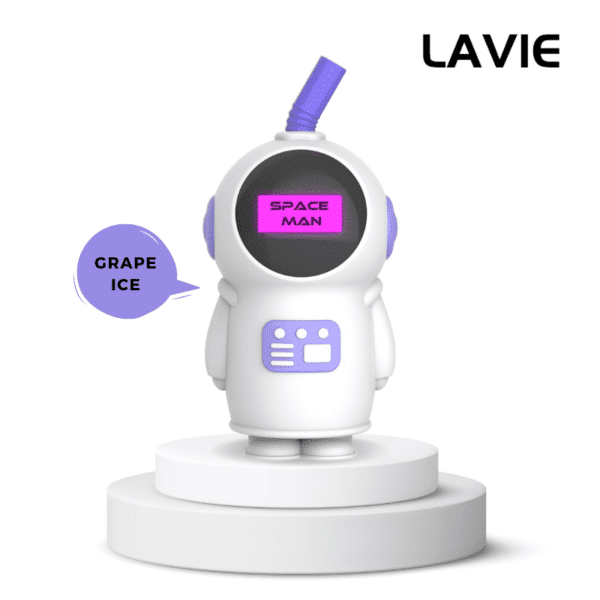 Lavie Max Cup 8000 Puffs Disposable Vape grape ICE