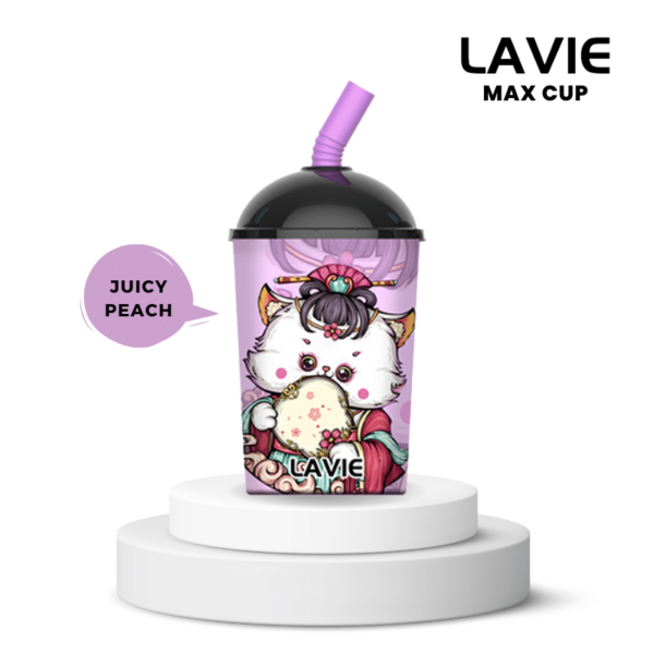 Lavie Max Cup 8000 Puffs Disposable Vape juicy peach