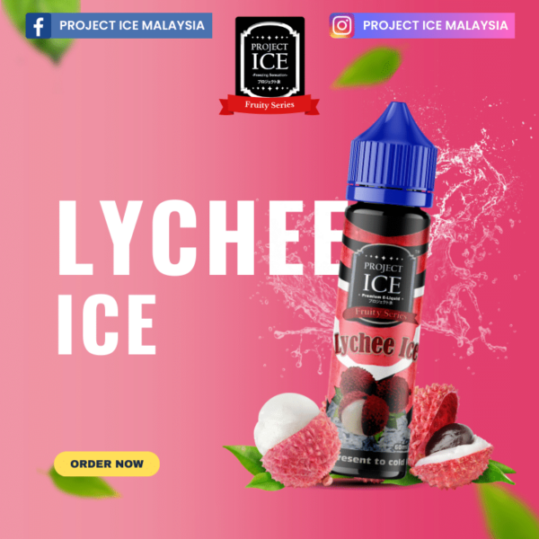 Lychee ice Fruity Mint Series Project ICE 60ml 1