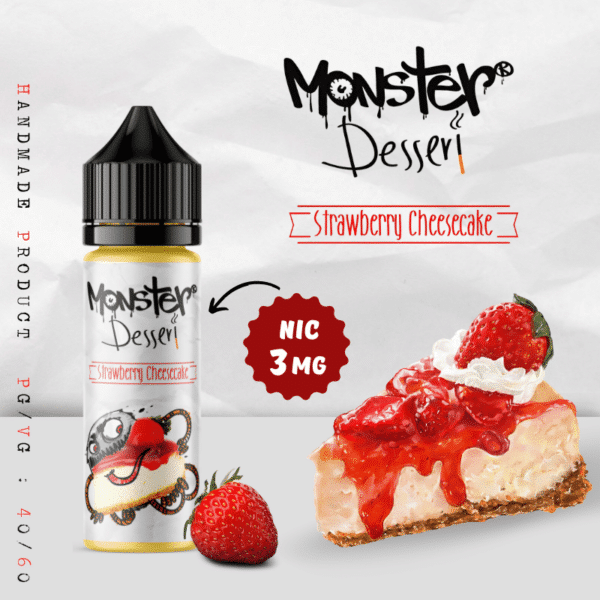 Monster Dessert Freebase Strawberry Cheesecake 1