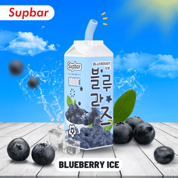 Supbar Juice Box Disposable Pod 10000puffs blueberry ice