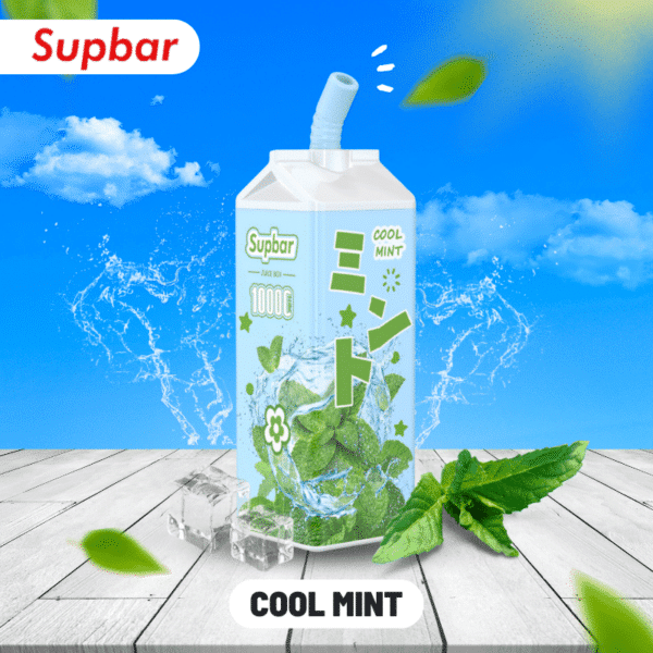 Supbar Juice Box Disposable Pod 10000puffs cool mint