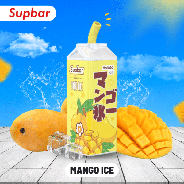 Supbar Juice Box Disposable Pod 10000puffs mango ice