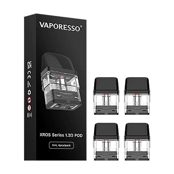 Vaporesso XROS Replacement Pod 1 2ohm 4pcs pack