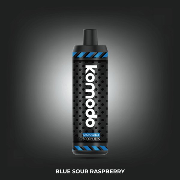 KOMODO DISPOSABLE 8000Puffs Blue Sour Raspberry
