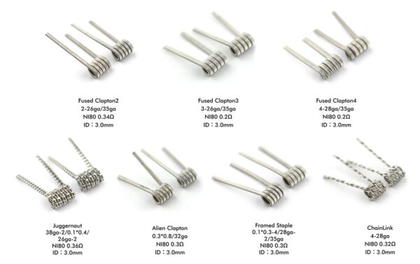 7 In 1 Pre Built Coils 11