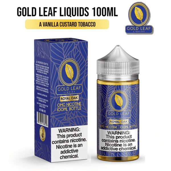 Gold Leaf liquid 100ML Royal Oak 2