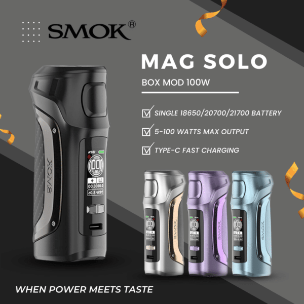 MAG Solo Box Mod Smoktech 1