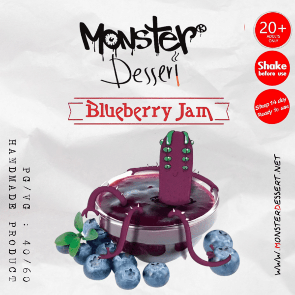 Monster Dessert Freebase Blueberry Jam 2
