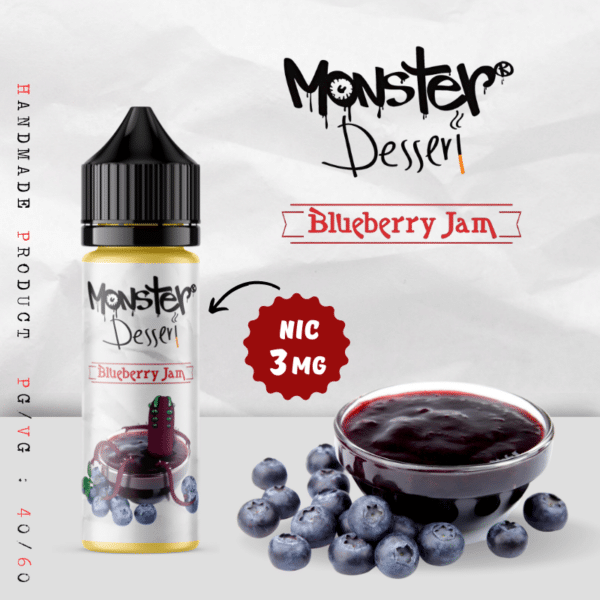 Monster Dessert Freebase Blueberry Jam 3