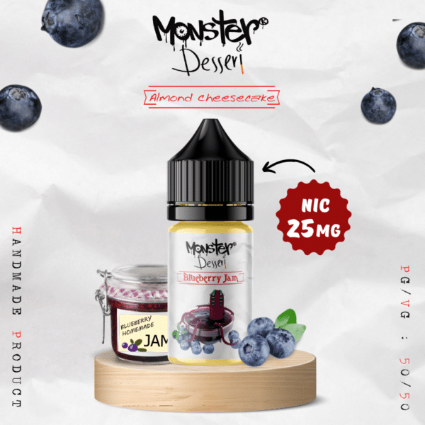 Monster Dessert Saltnic Blueberry Jam 1