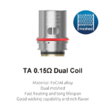 TA 0.15ohm Dual Coil