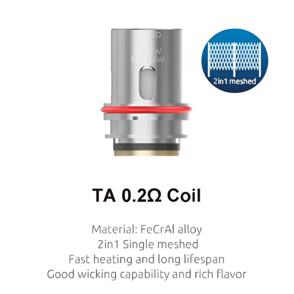 T Air Replacement Coil Smoktech TA 0 2ohm