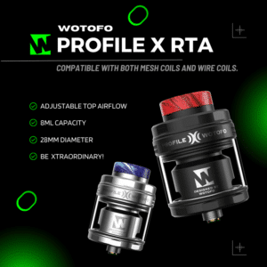 wotofo Profile X rta 1