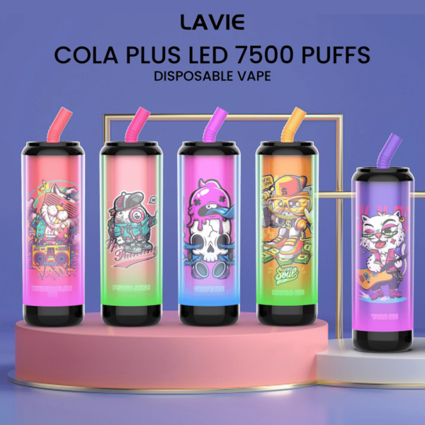 Lavie Cola Plus LED 7500 Puffs Disposable Vape 1