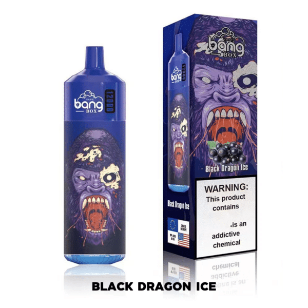 Bang Box 12000 Puffs Disposable Black Dragon Ice 1