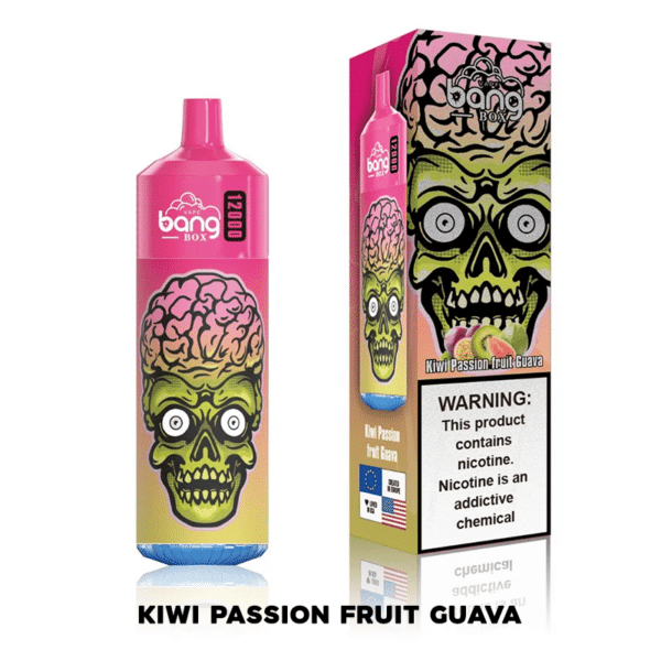 Bang Box 12000 Puffs Disposable Kiwi Passion Fruit Guava 1