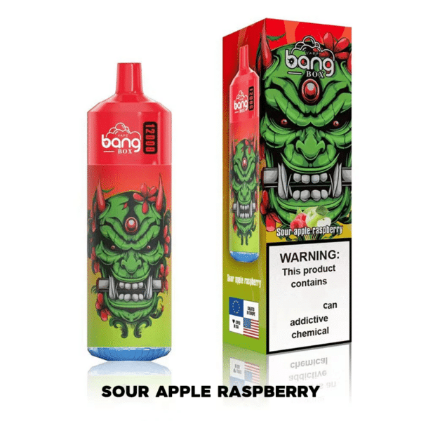 Bang Box 12000 Puffs Disposable Sour Apple Raspberry 1
