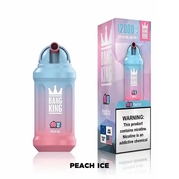 Bang King 12000 Puffs Disposable Peach Ice