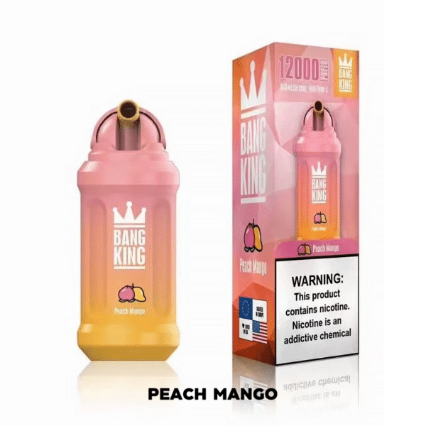 Bang King 12000 Puffs Disposable Peach Mango