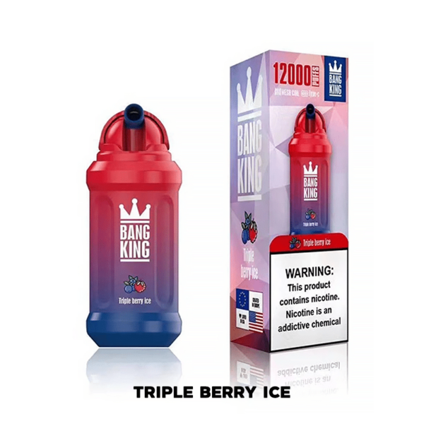 Bang King 12000 Puffs Disposable Triple Berry Ice