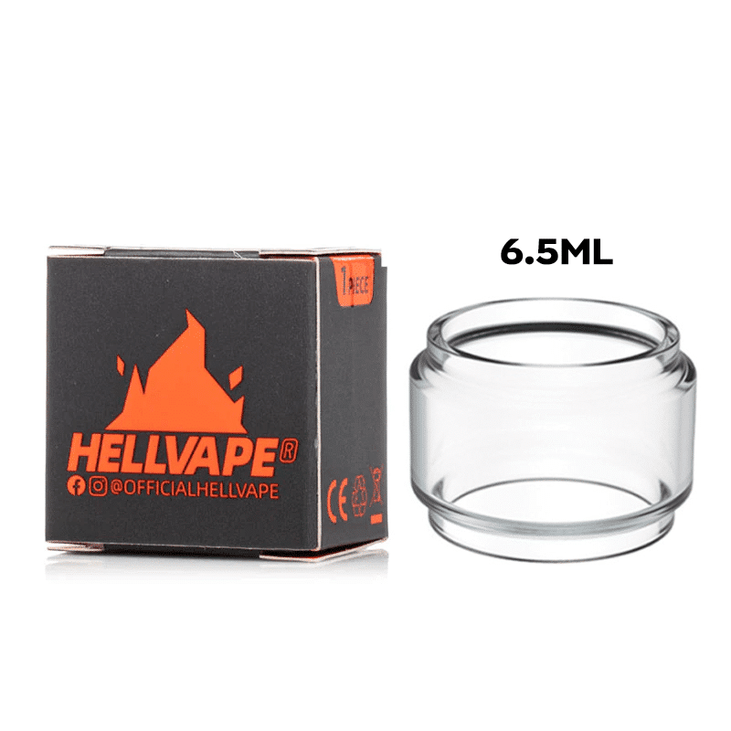 Hellvape Fat Rabbit 2 RTA Bubble Glass Tube 6 5ml