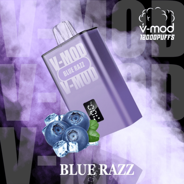 Komodo V Mod 12000 puffs Disposable Vape Blue Razz