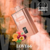 Komodo V Mod 12000 puffs Disposable Vape Love 66